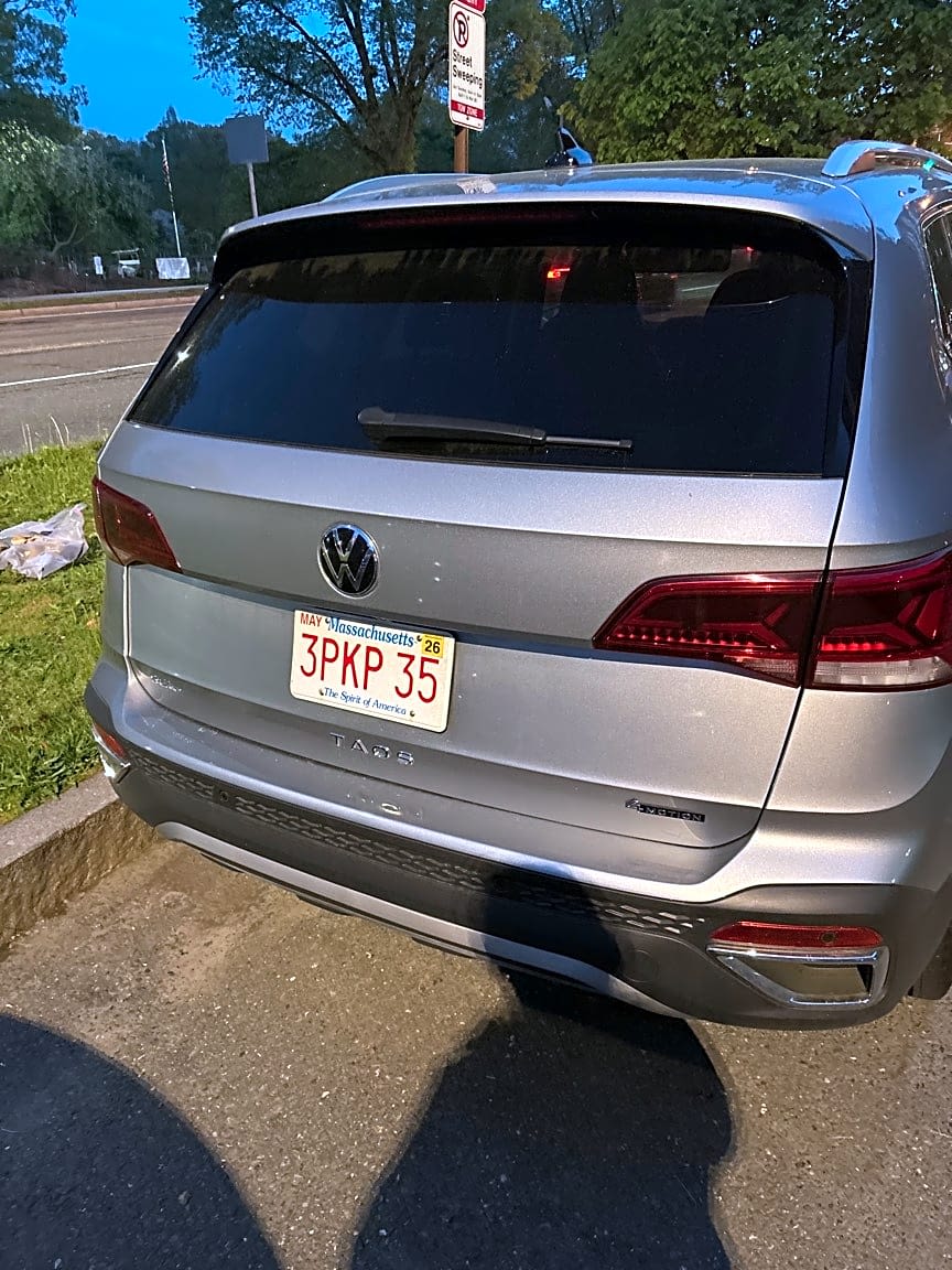 Image submitted with report