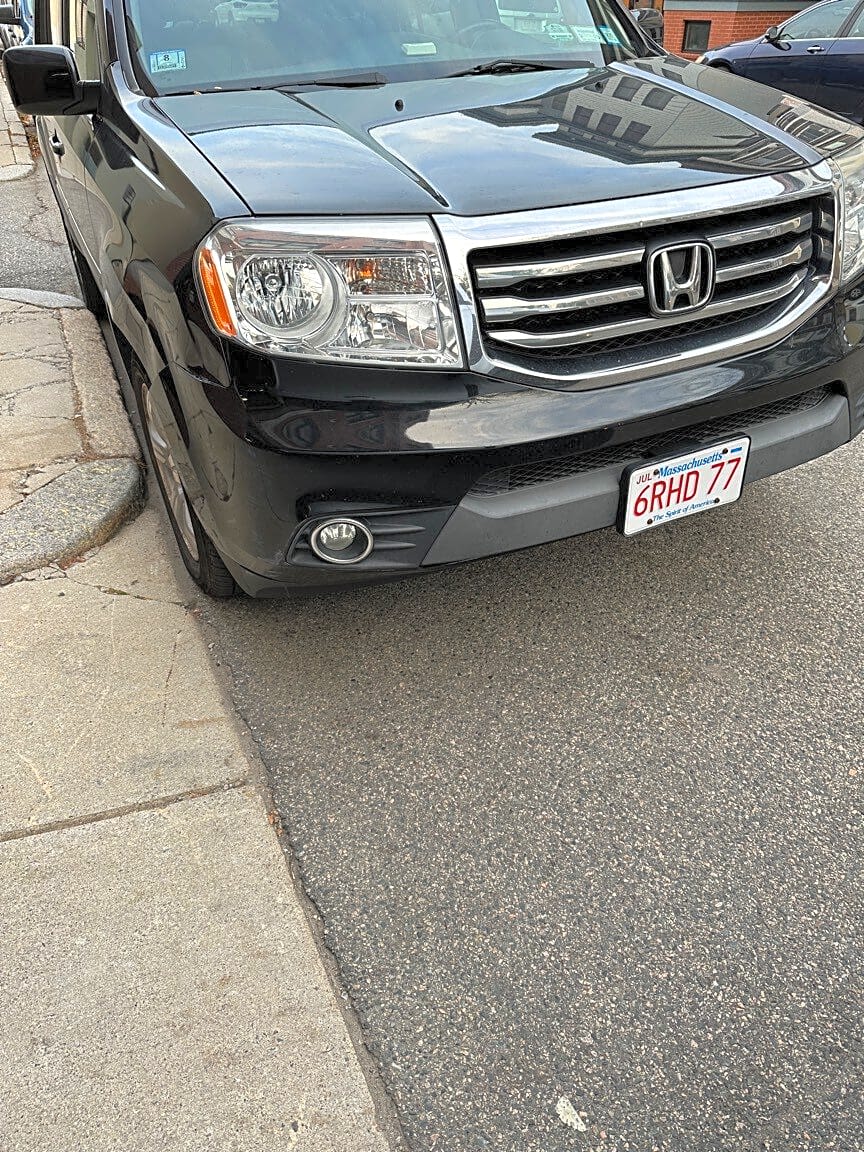 Image submitted with report