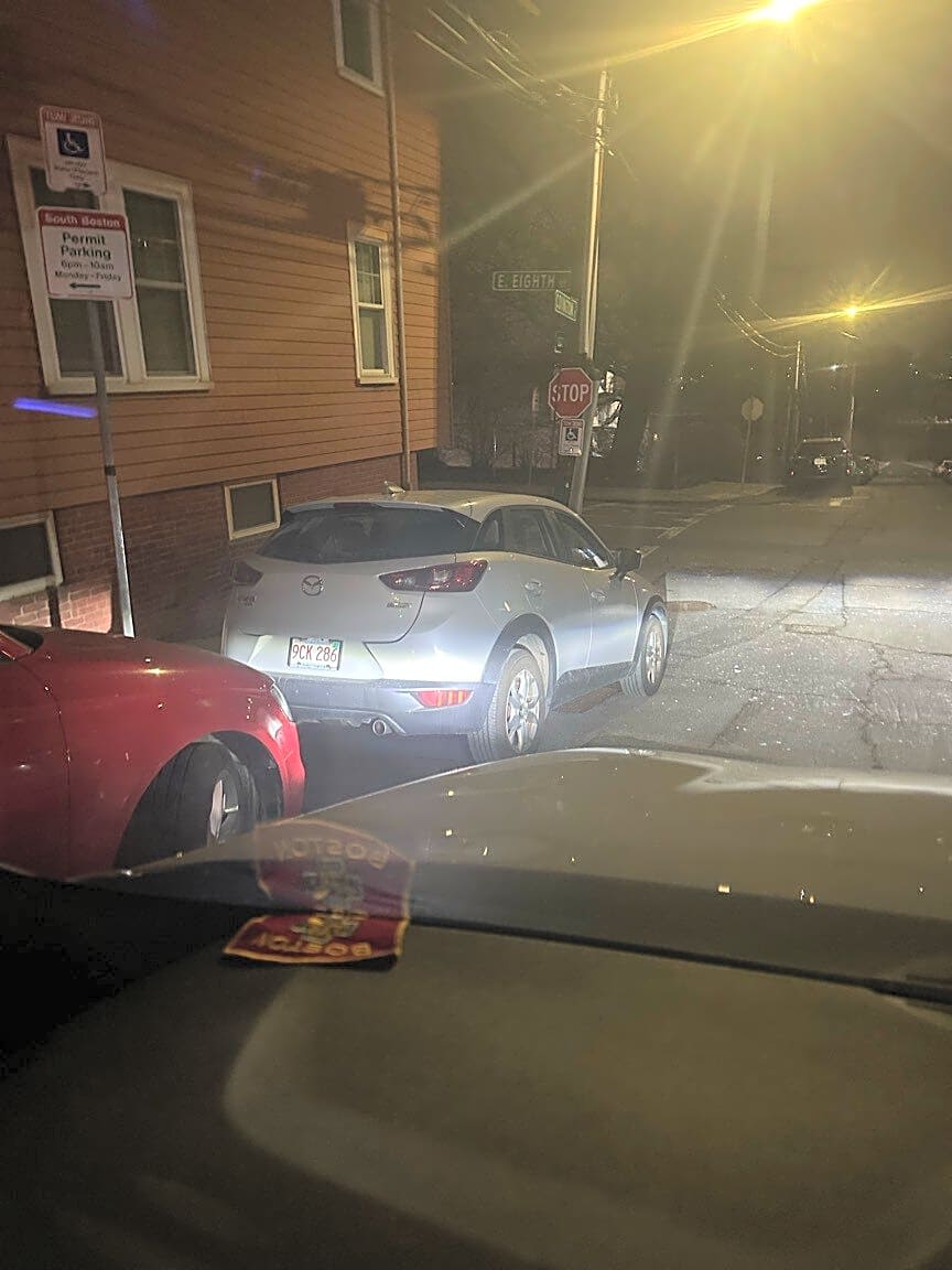 Image submitted with report