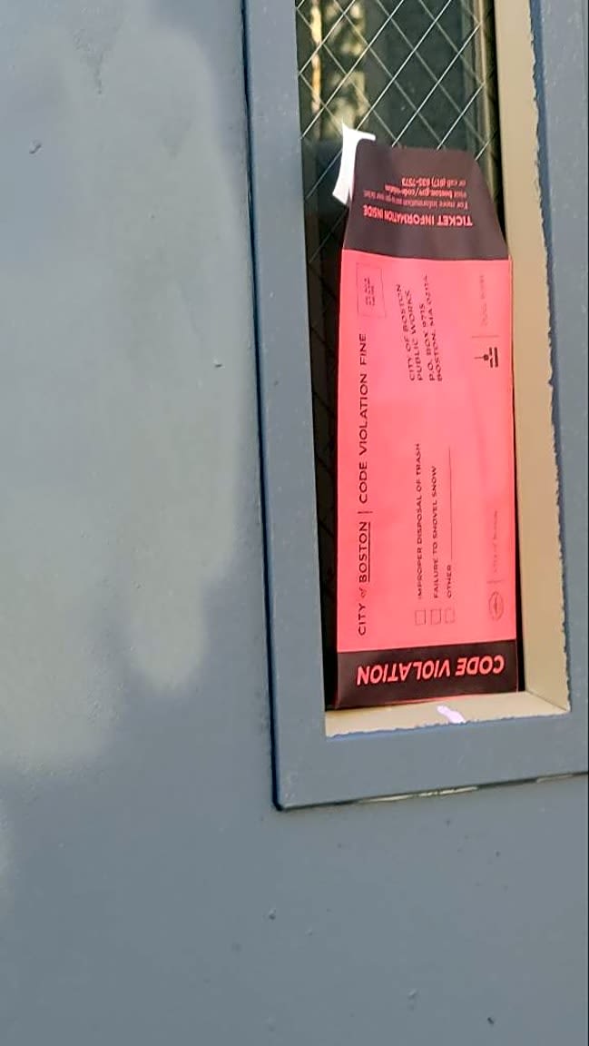Image submitted with report