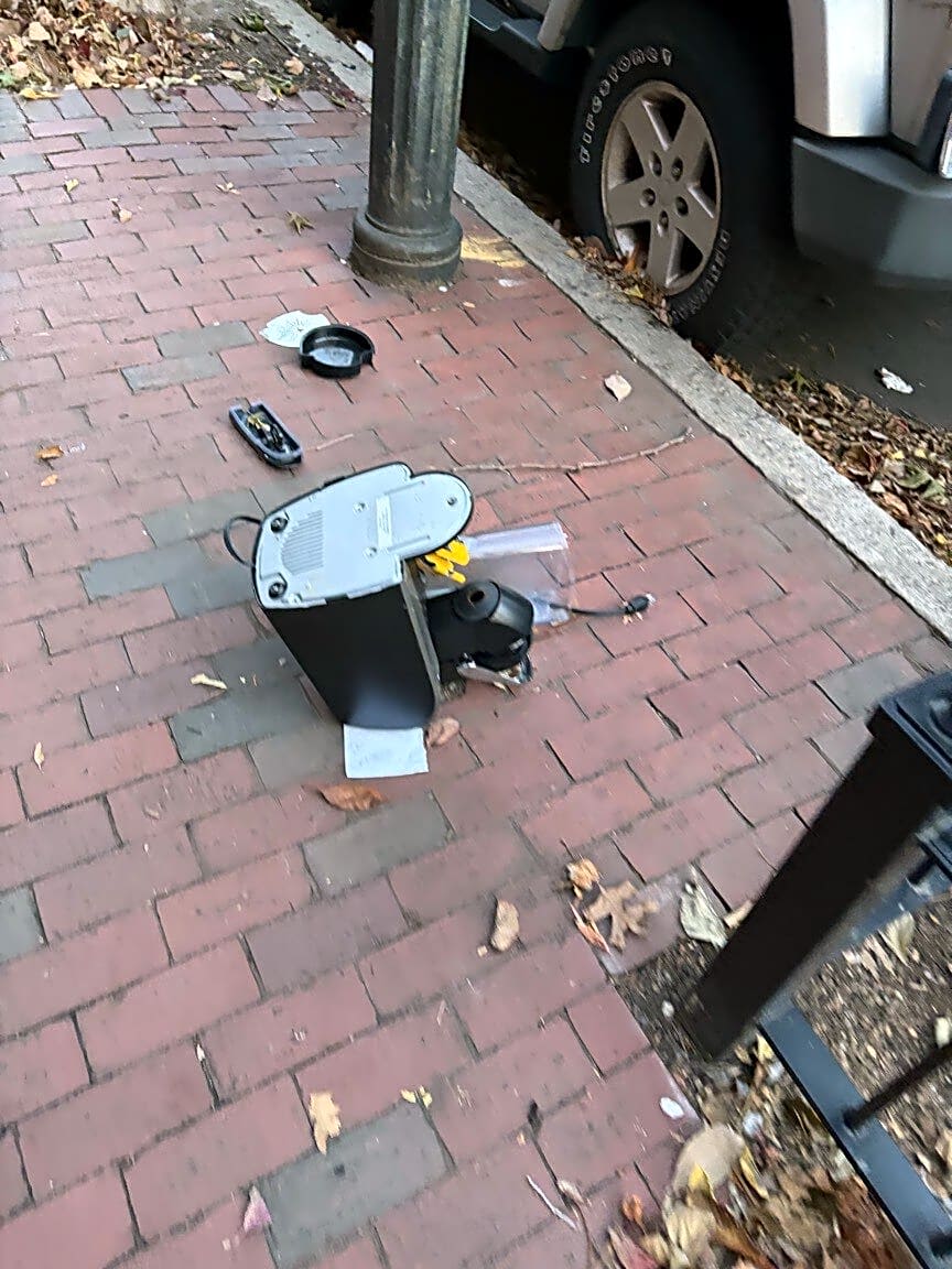 Image submitted with report