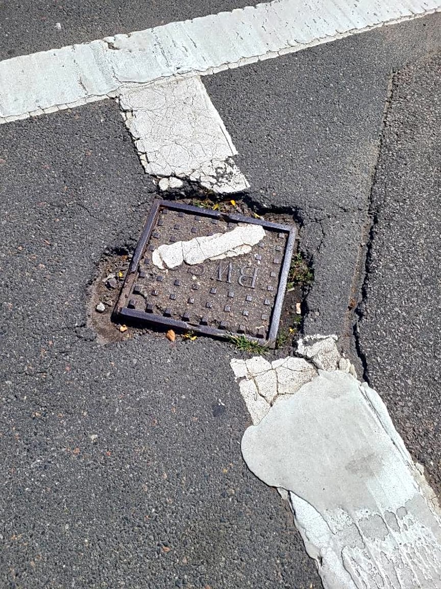 Image submitted with report