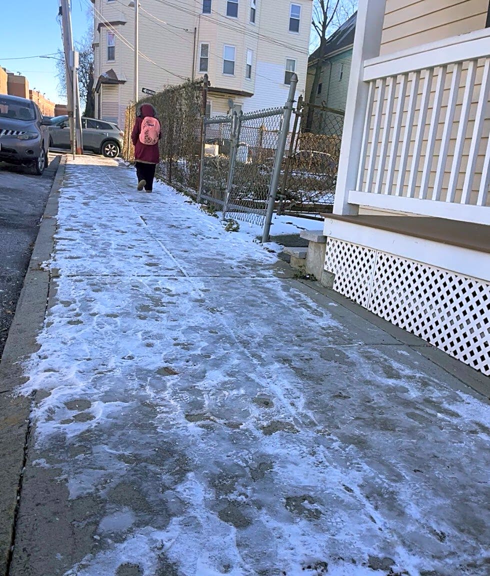 Image submitted with report