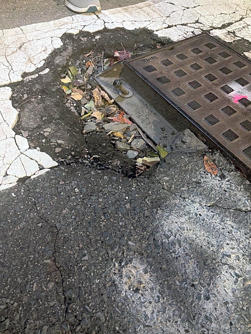 Image submitted with report