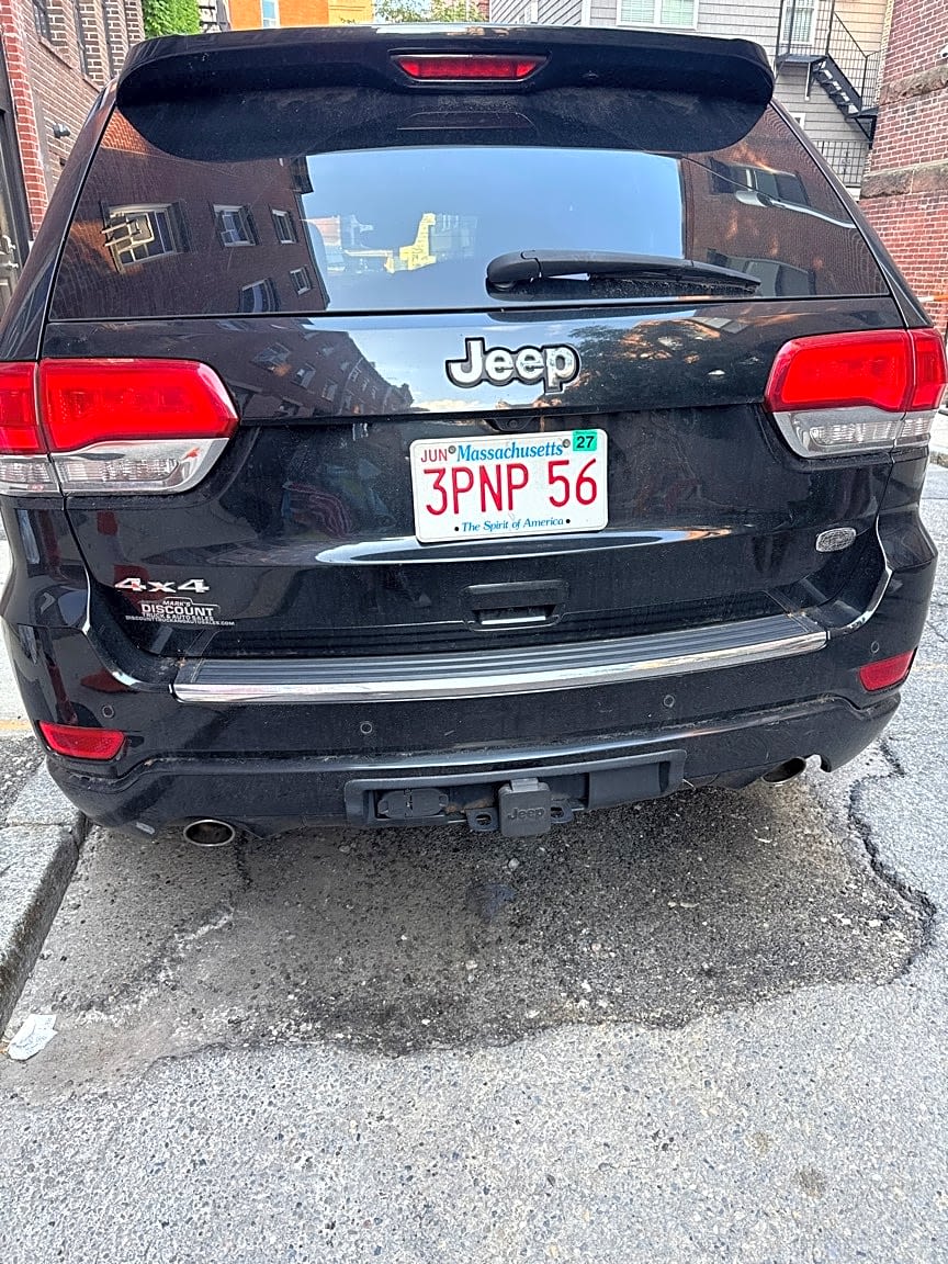 Image submitted with report