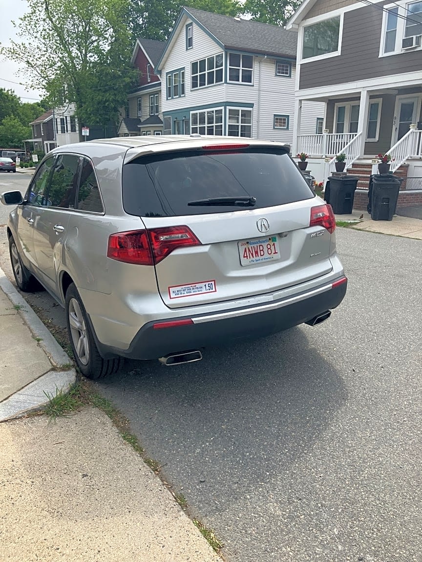 Image submitted with report