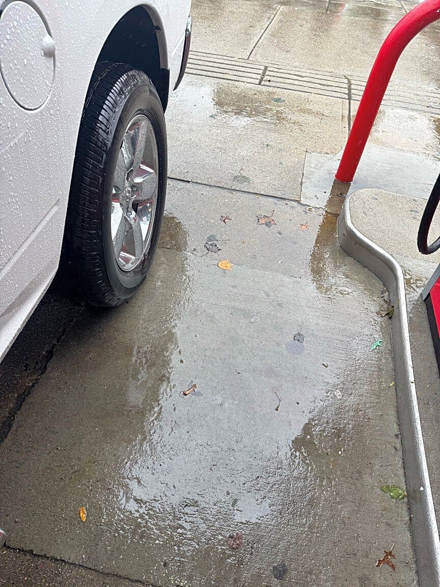 Image submitted with report