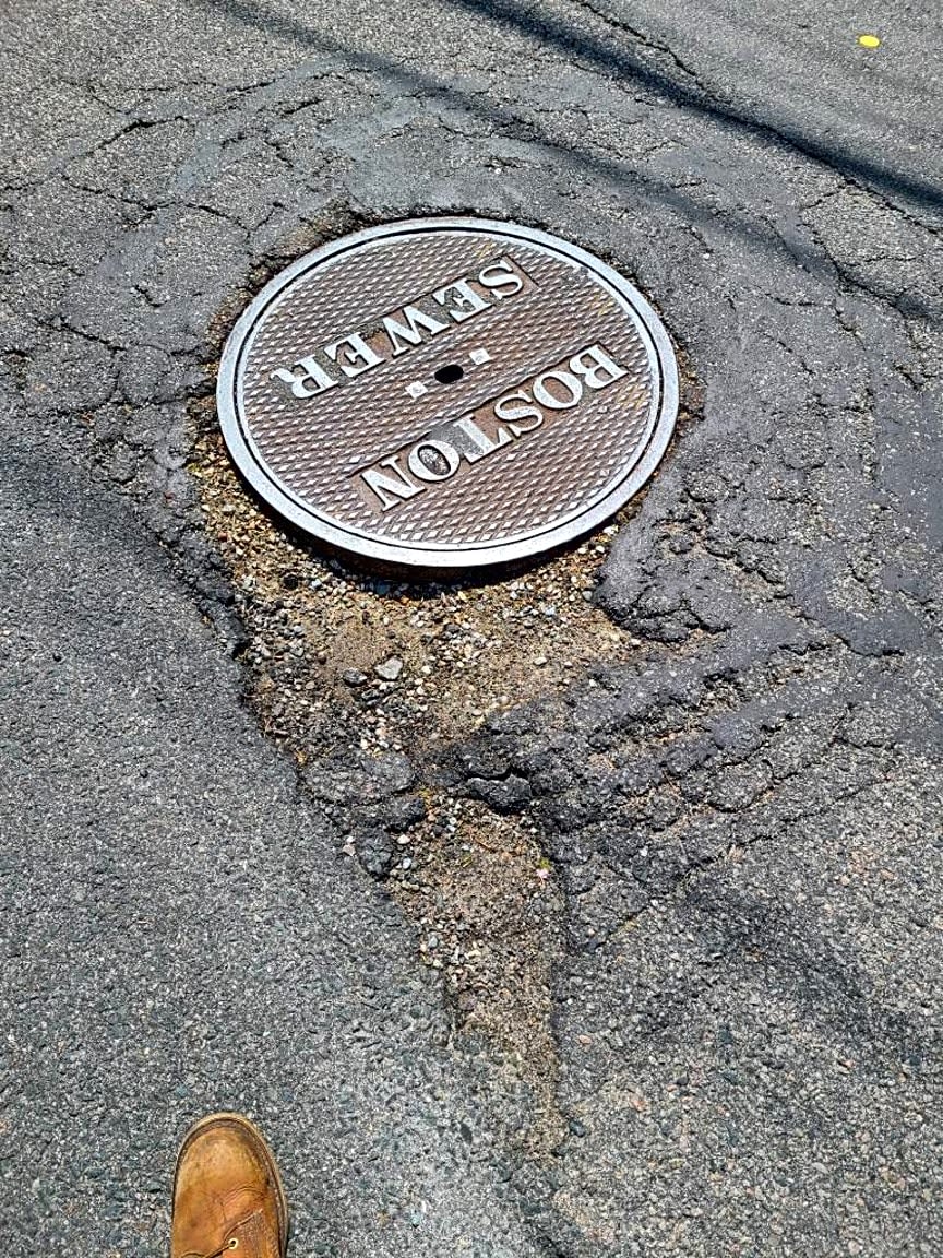 Image submitted with report