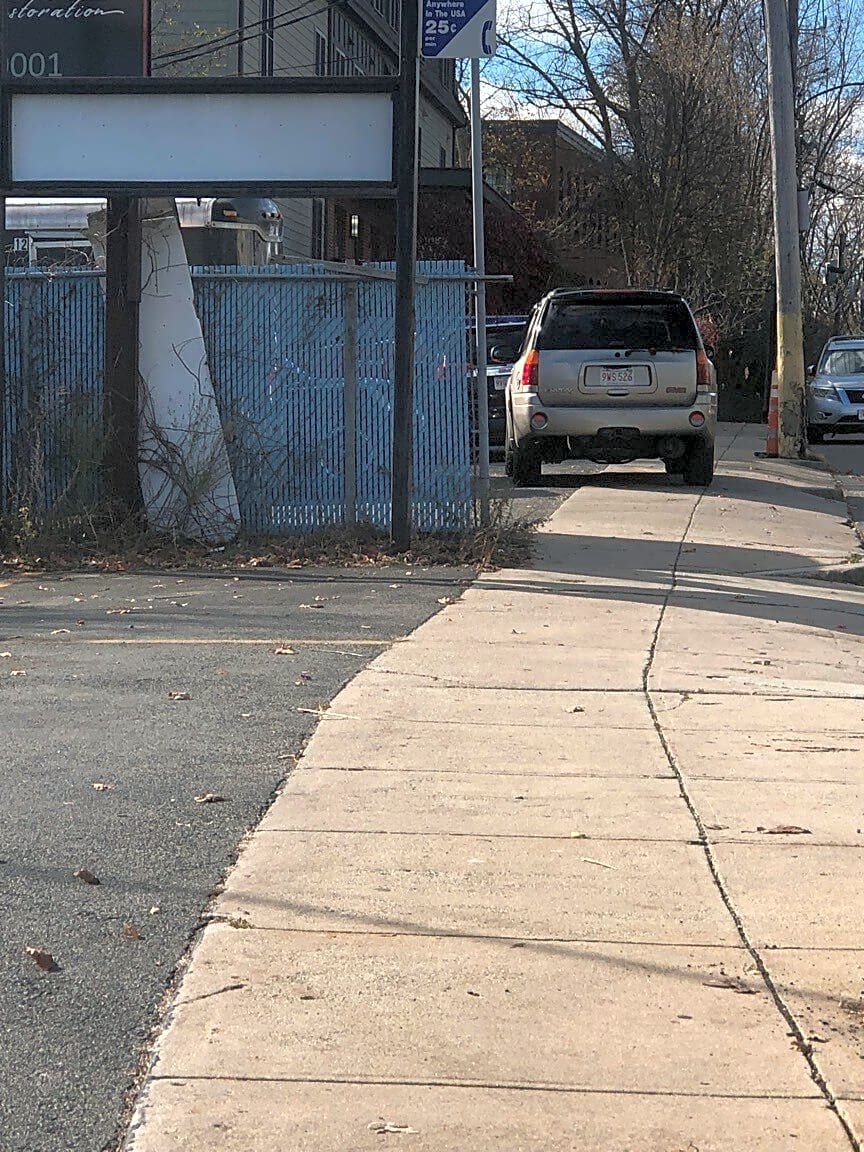 Image submitted with report