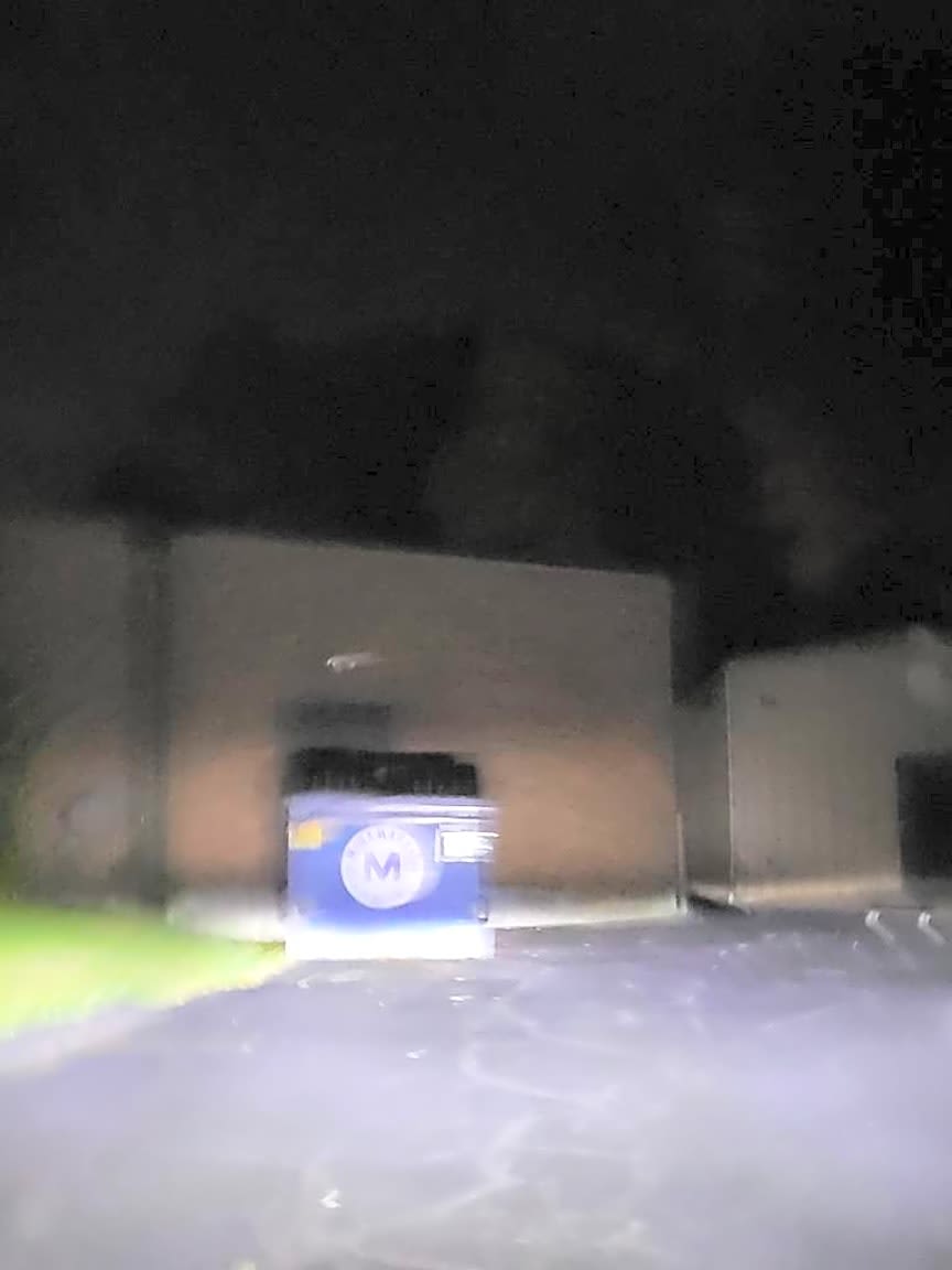 Image submitted with report