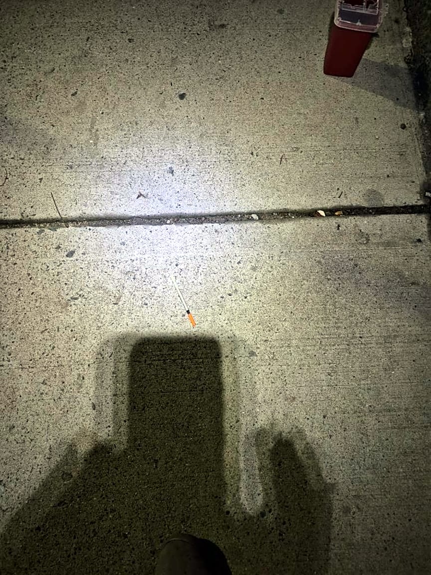 Image submitted with report