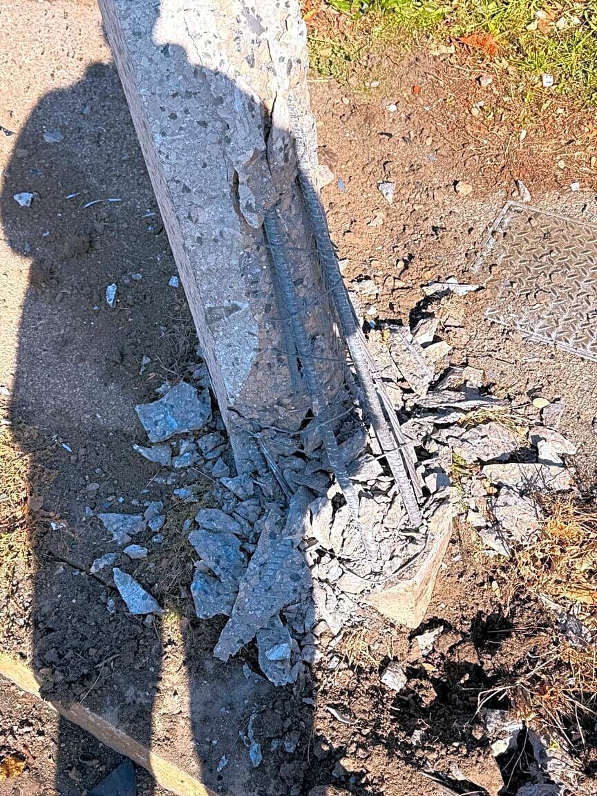 Image submitted with report