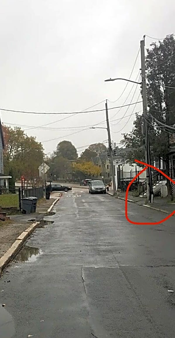 Image submitted with report