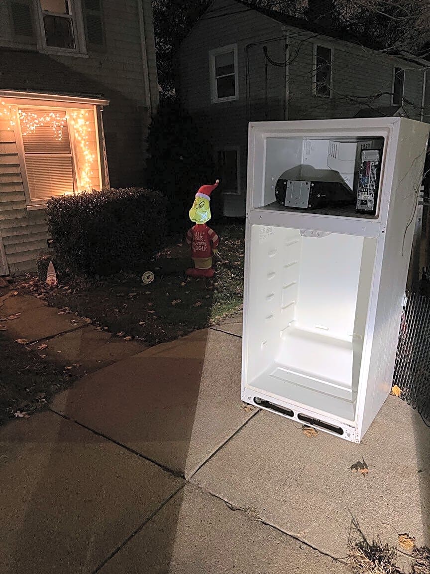 Image submitted with report