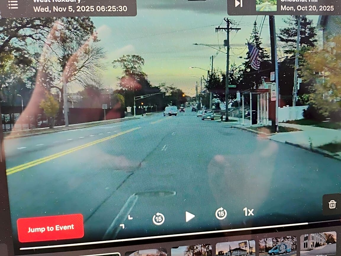 Image submitted with report