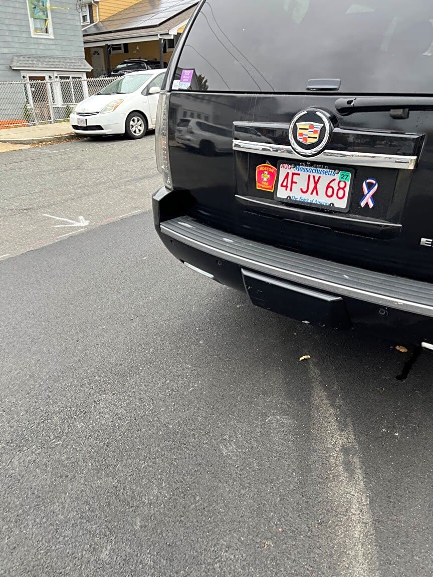 Image submitted with report