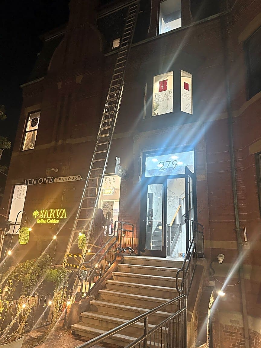 Image submitted with report