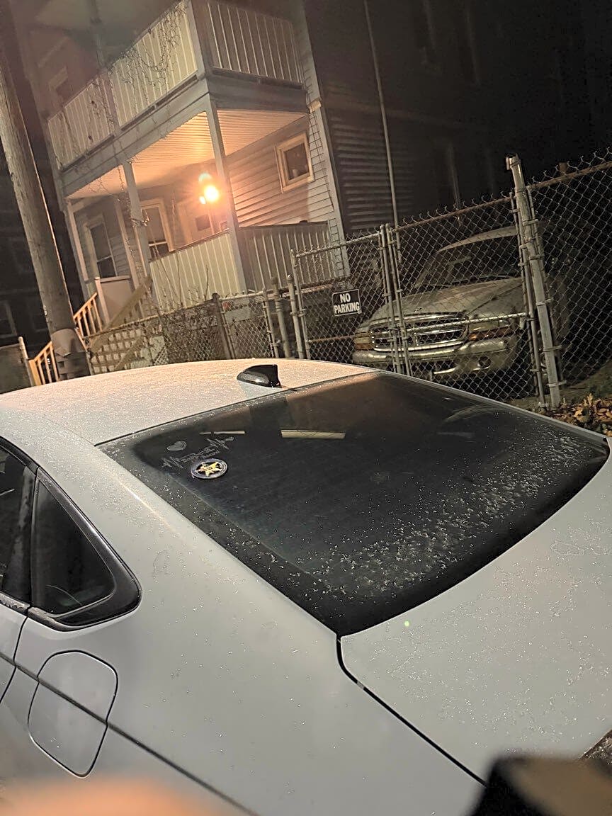 Image submitted with report