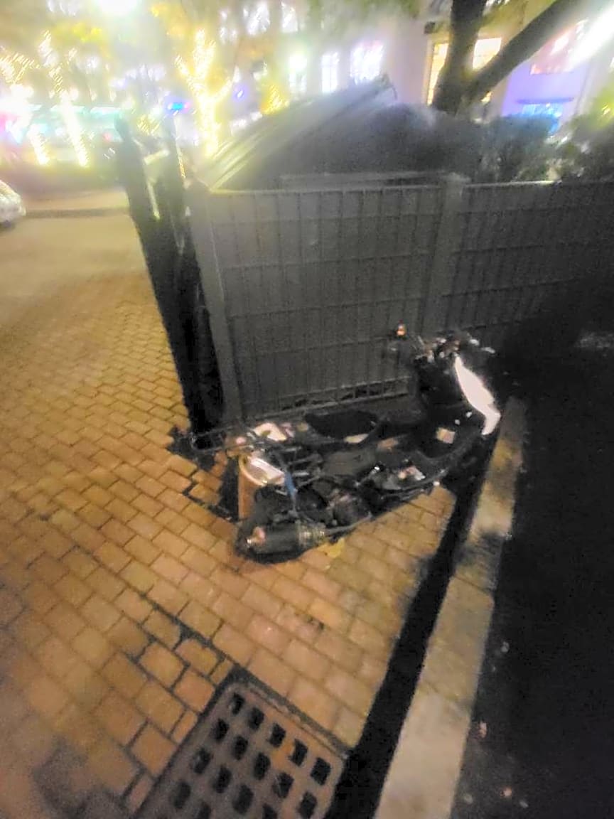 Image submitted with report