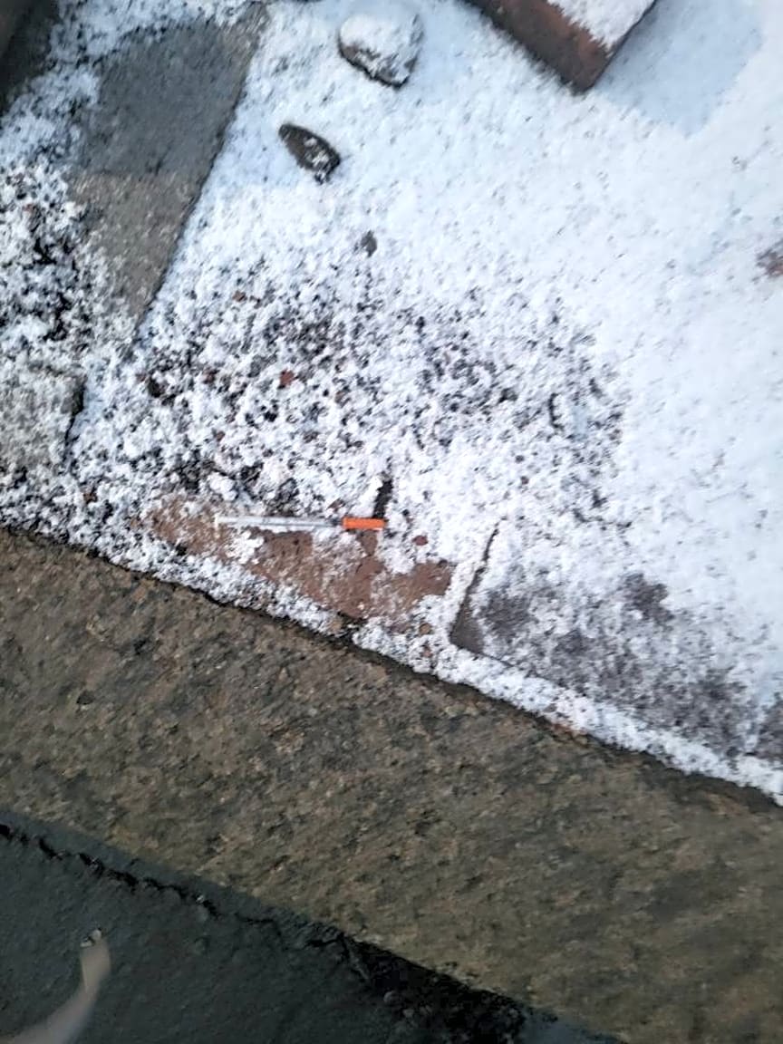 Image submitted with report