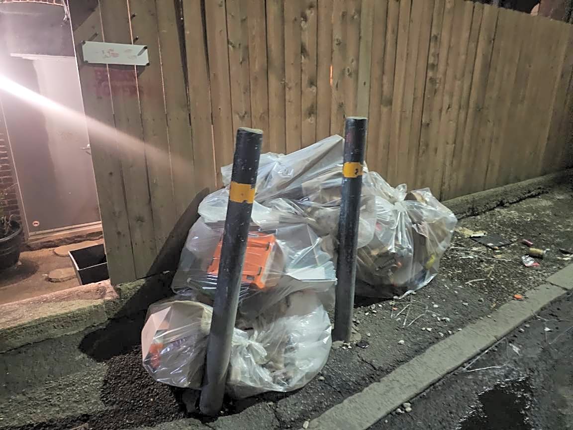 Image submitted with report