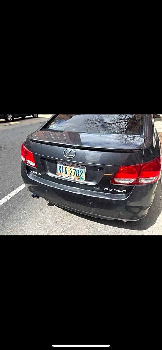 Image submitted with report