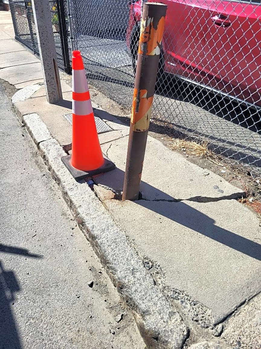 Image submitted with report