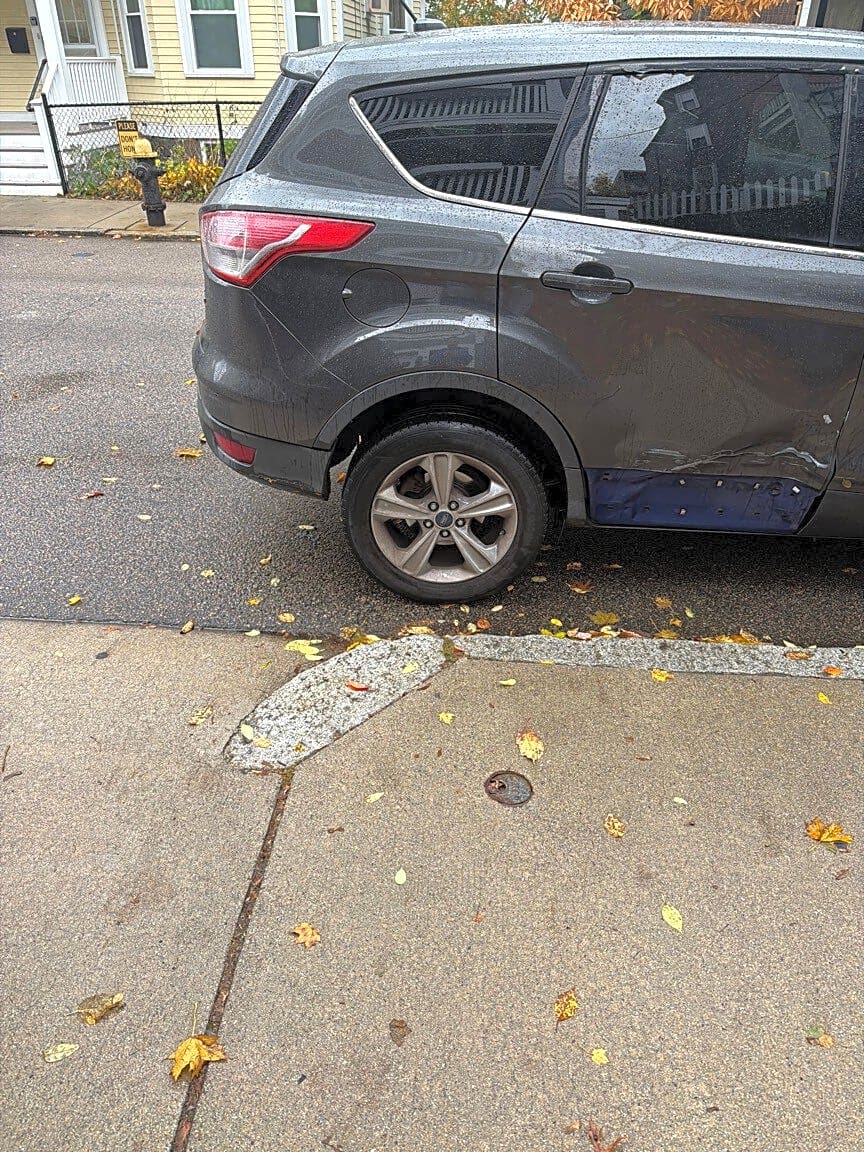 Image submitted with report