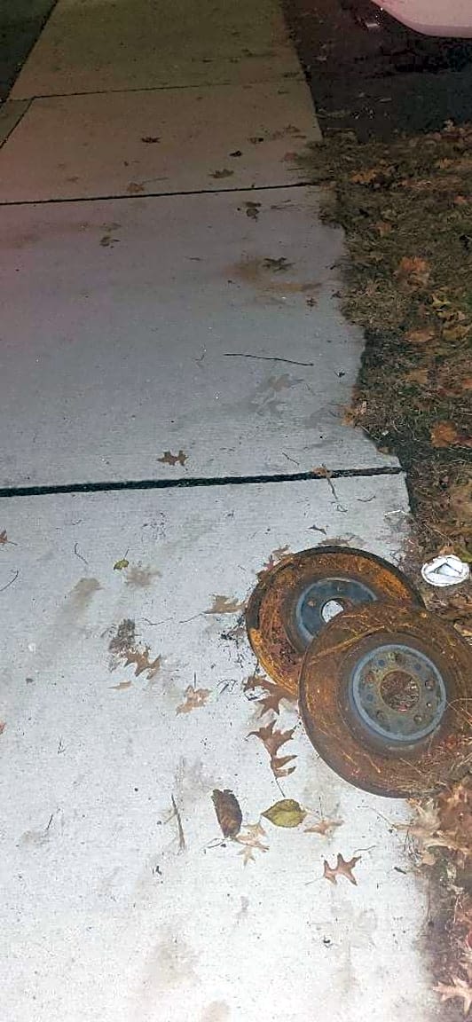 Image submitted with report