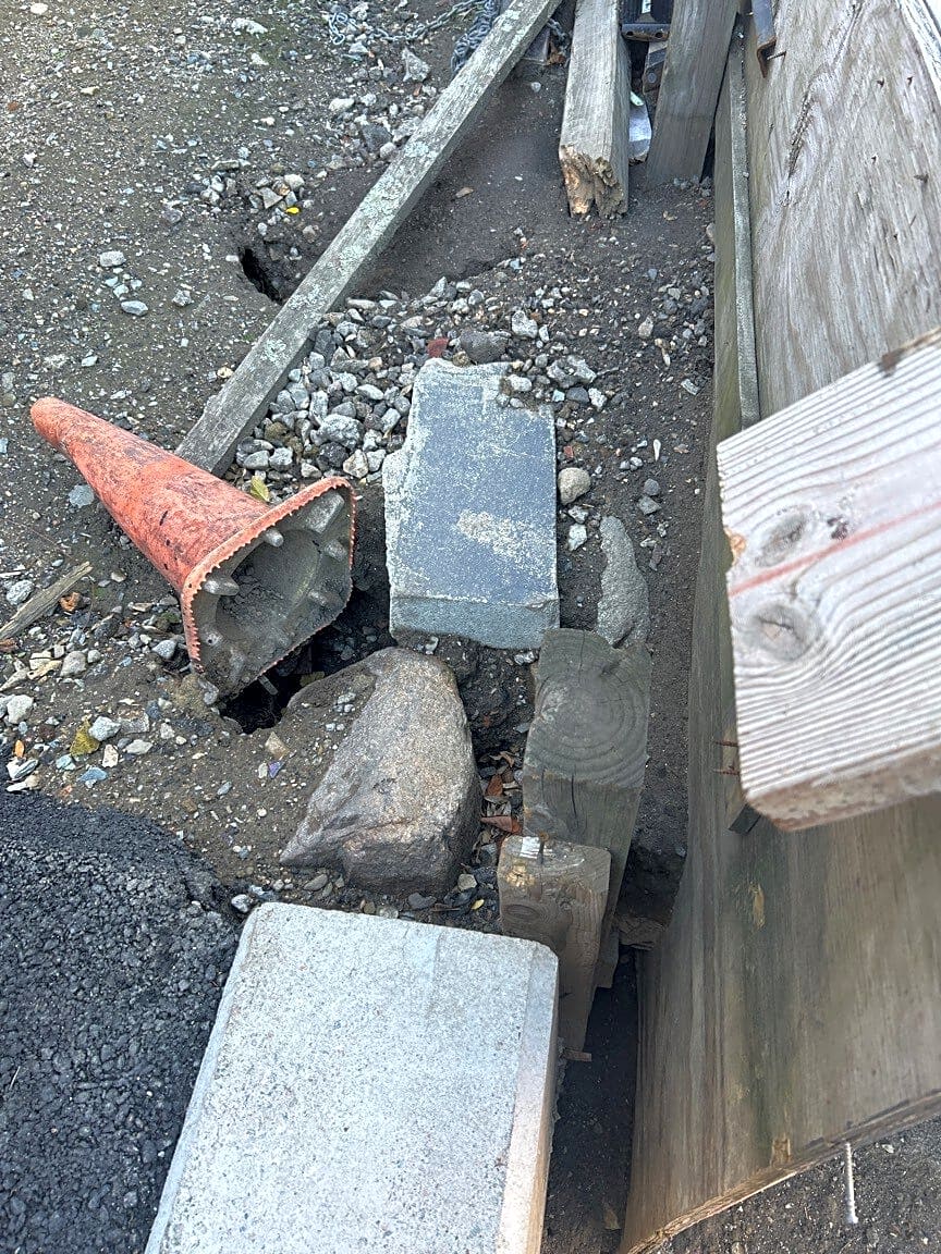 Image submitted with report