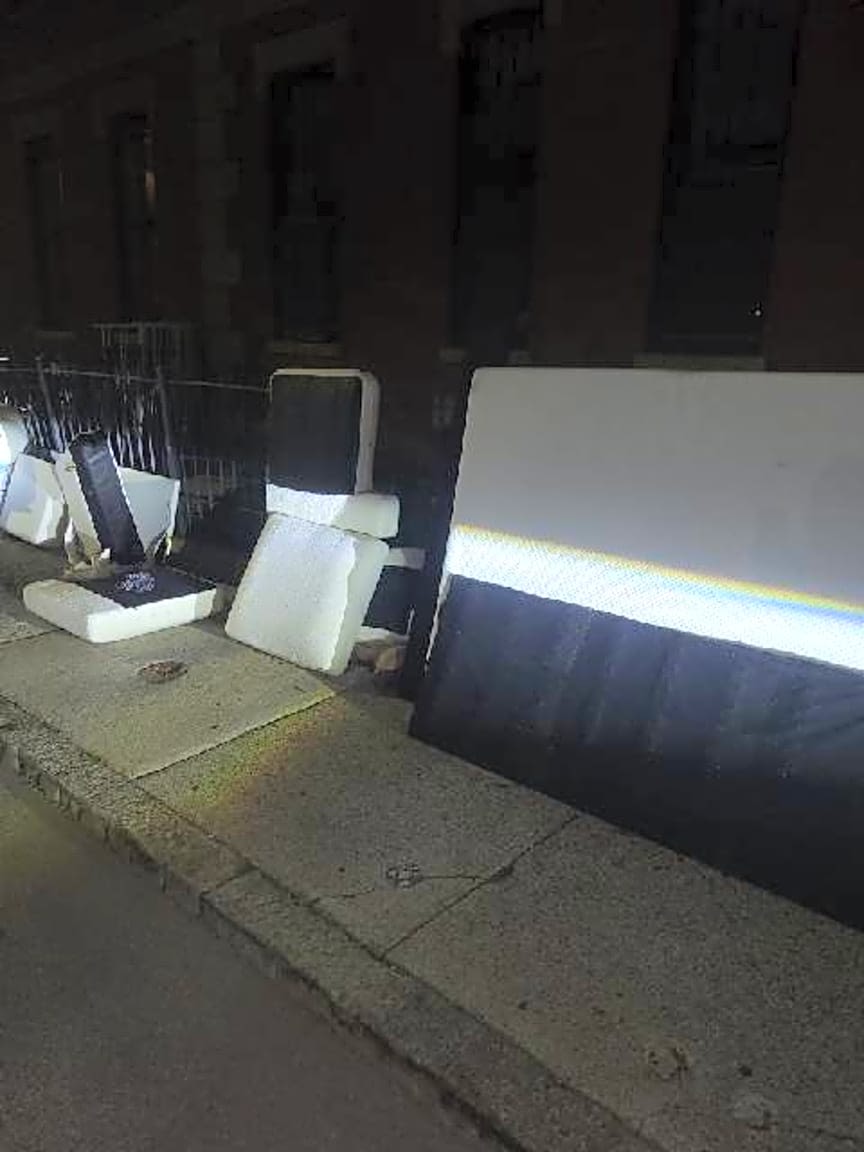 Image submitted with report