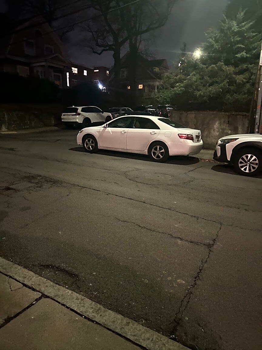 Image submitted with report