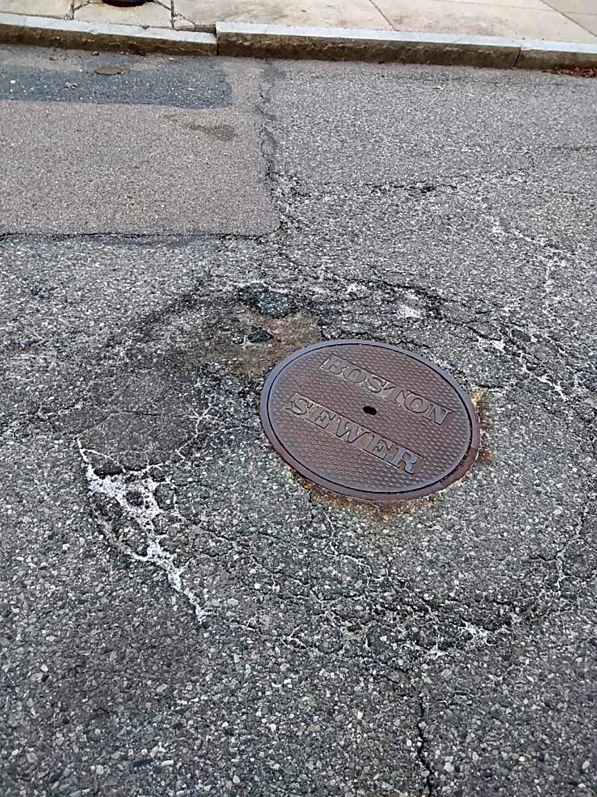 Image submitted with report