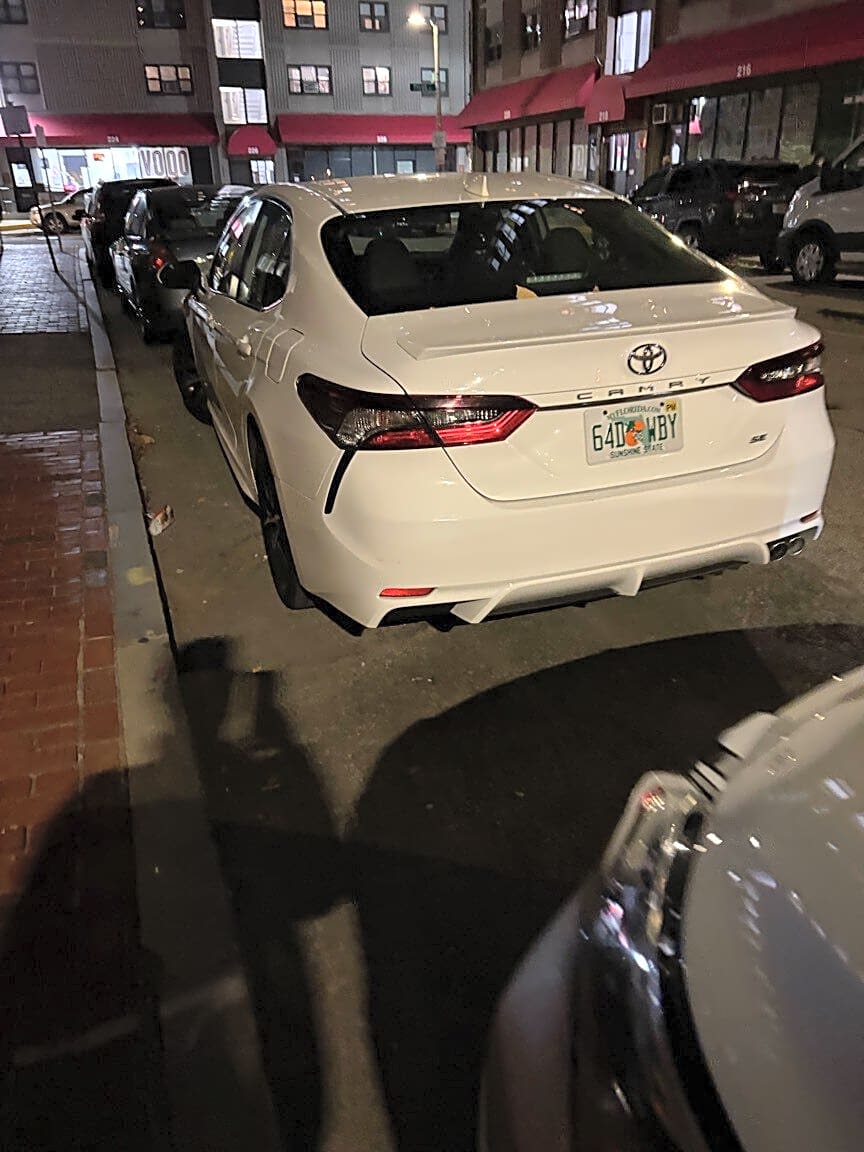 Image submitted with report