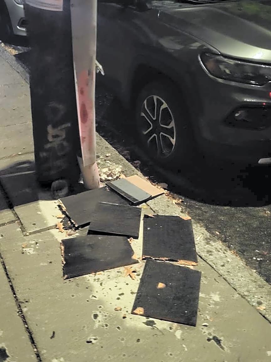 Image submitted with report
