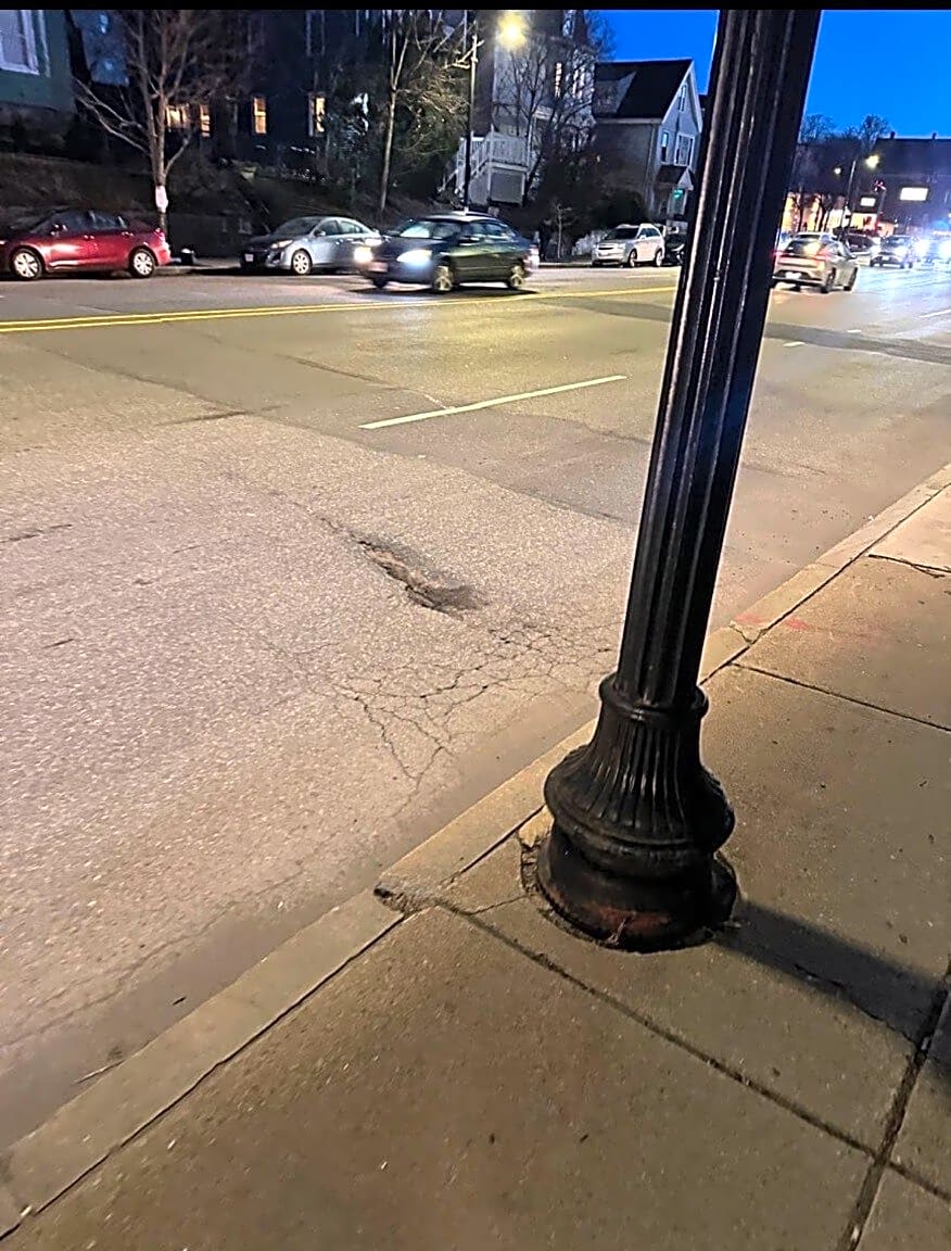 Image submitted with report