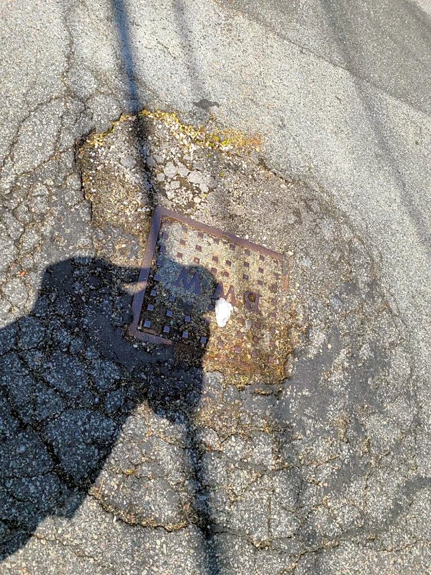 Image submitted with report