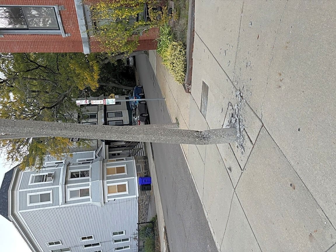 Image submitted with report
