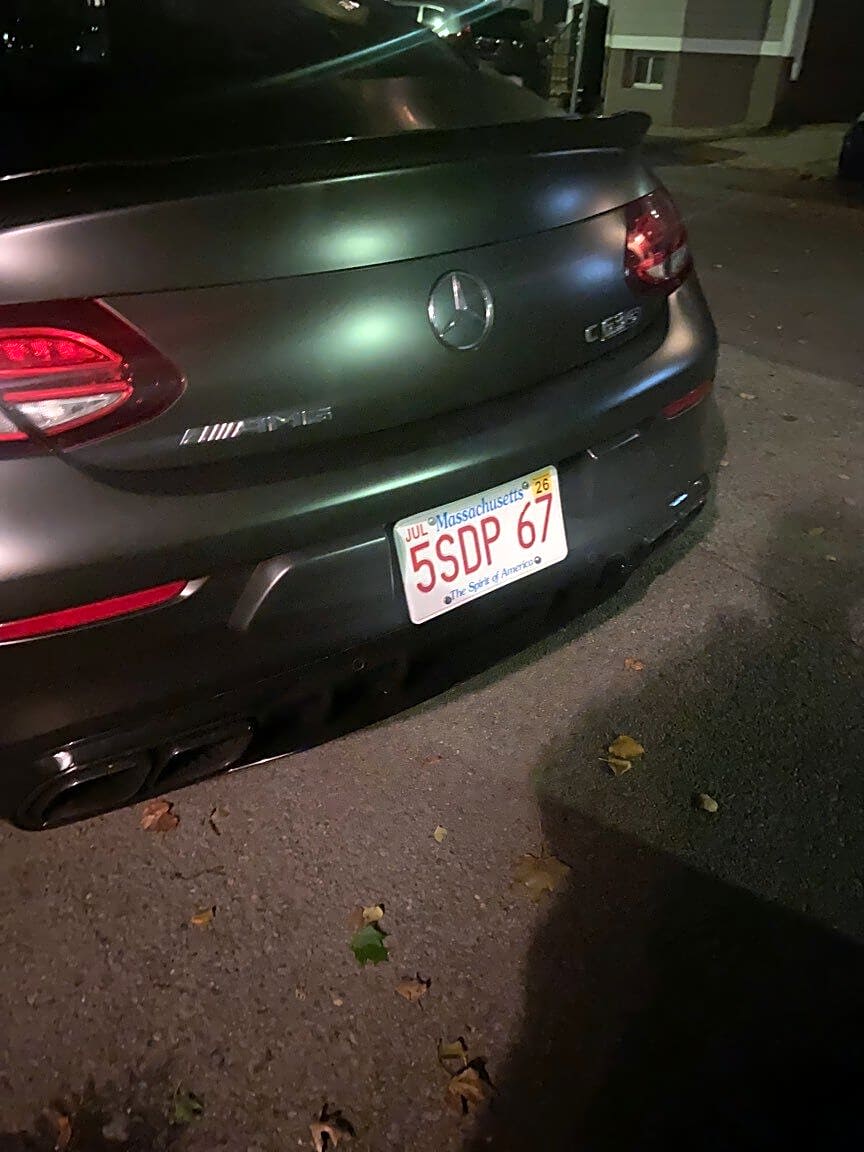 Image submitted with report