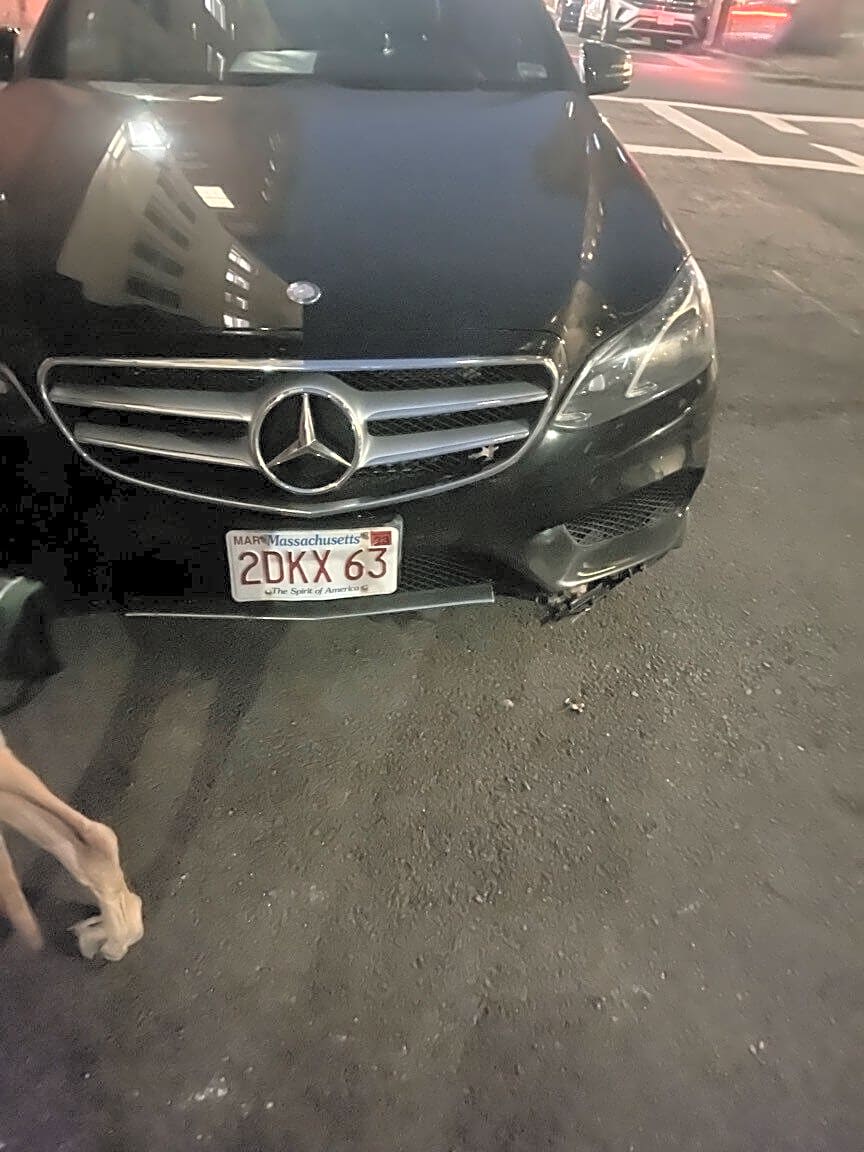 Image submitted with report