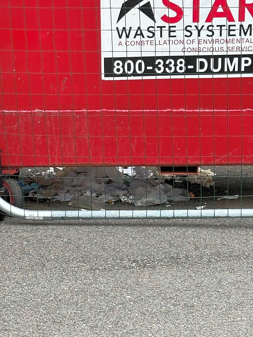 Image submitted with report