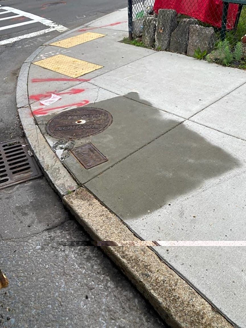 Image submitted with report