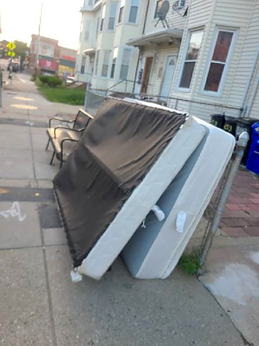 Image submitted with report