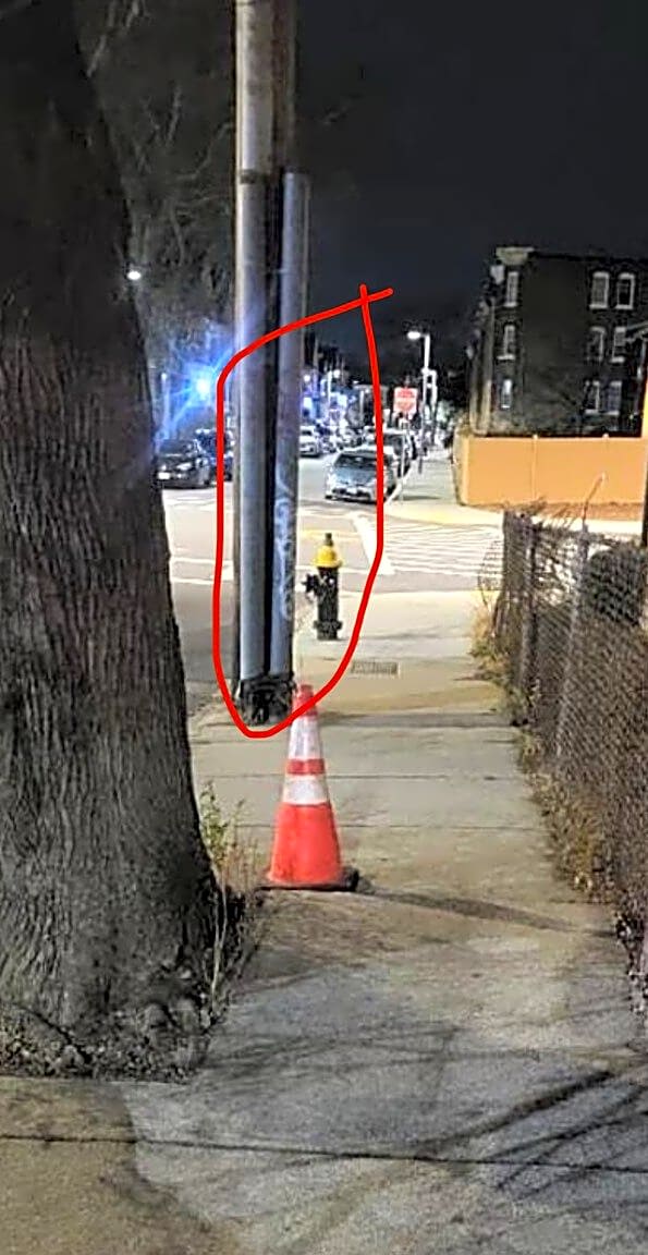 Image submitted with report