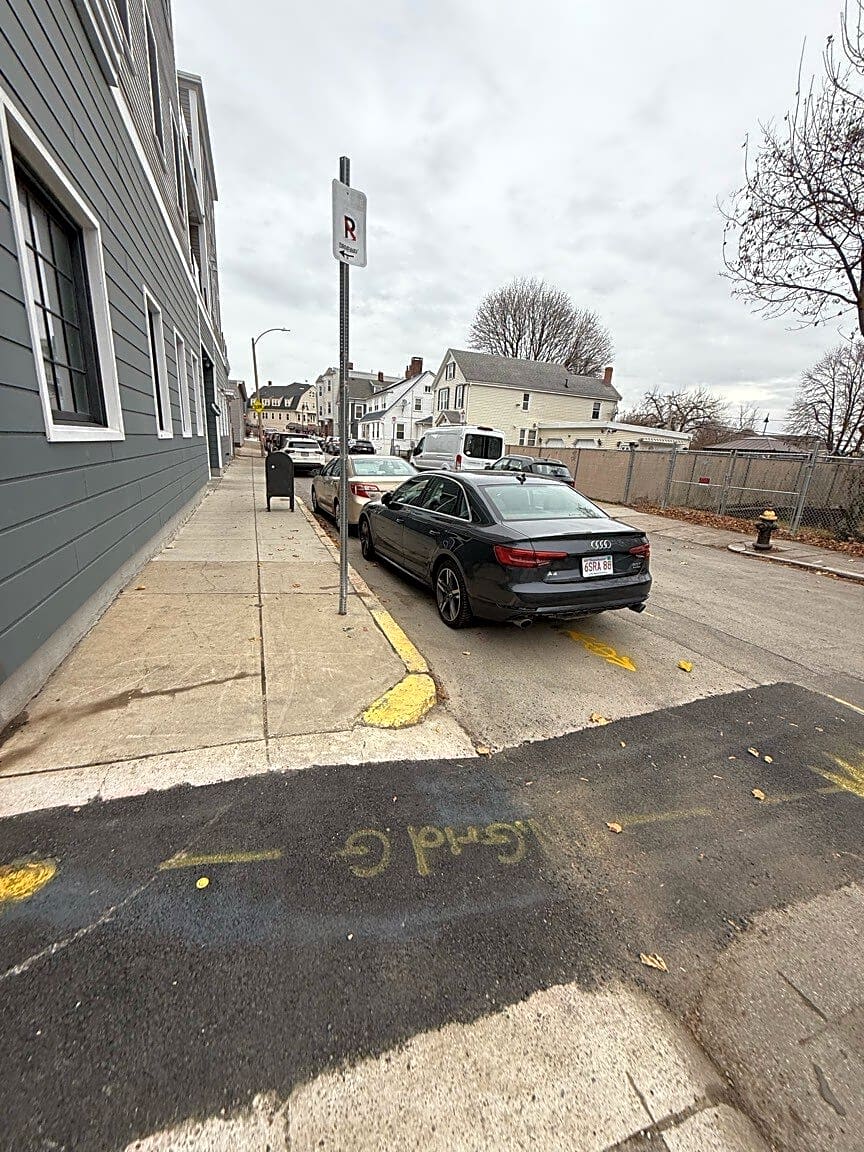 Image submitted with report