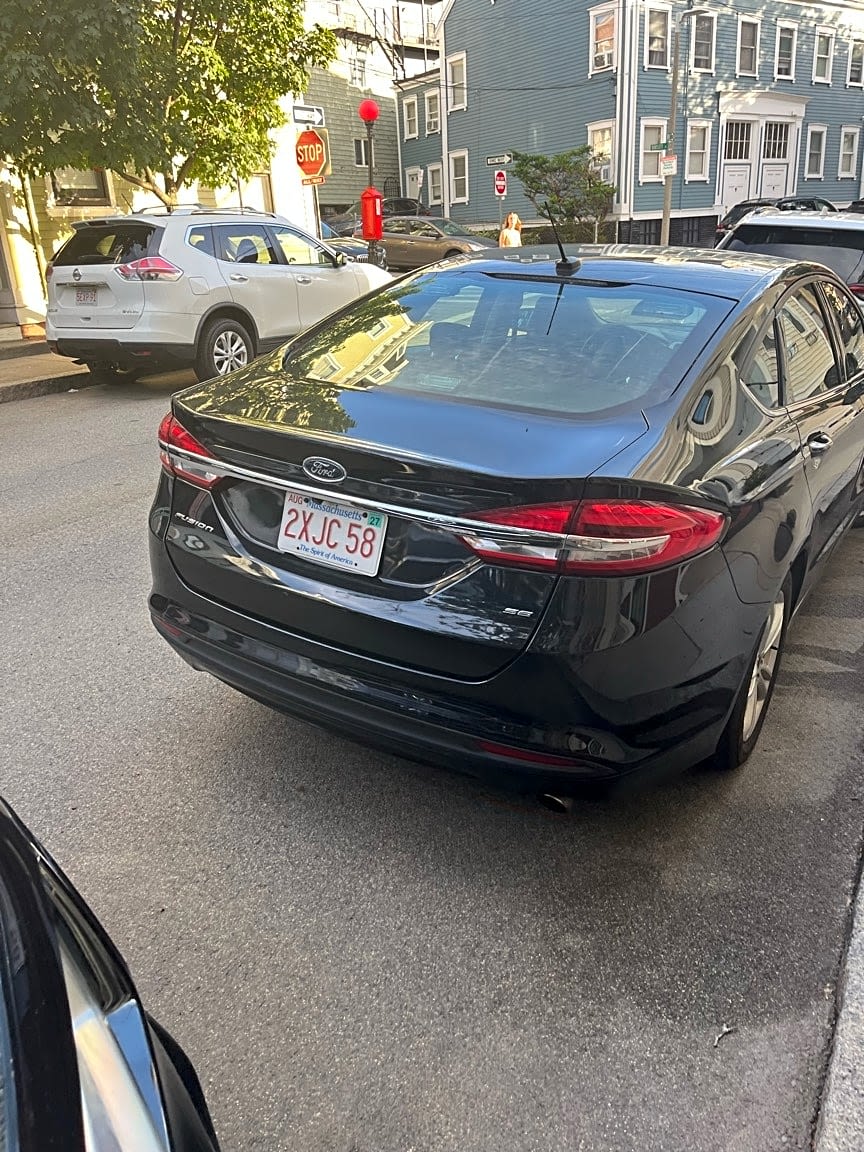 Image submitted with report