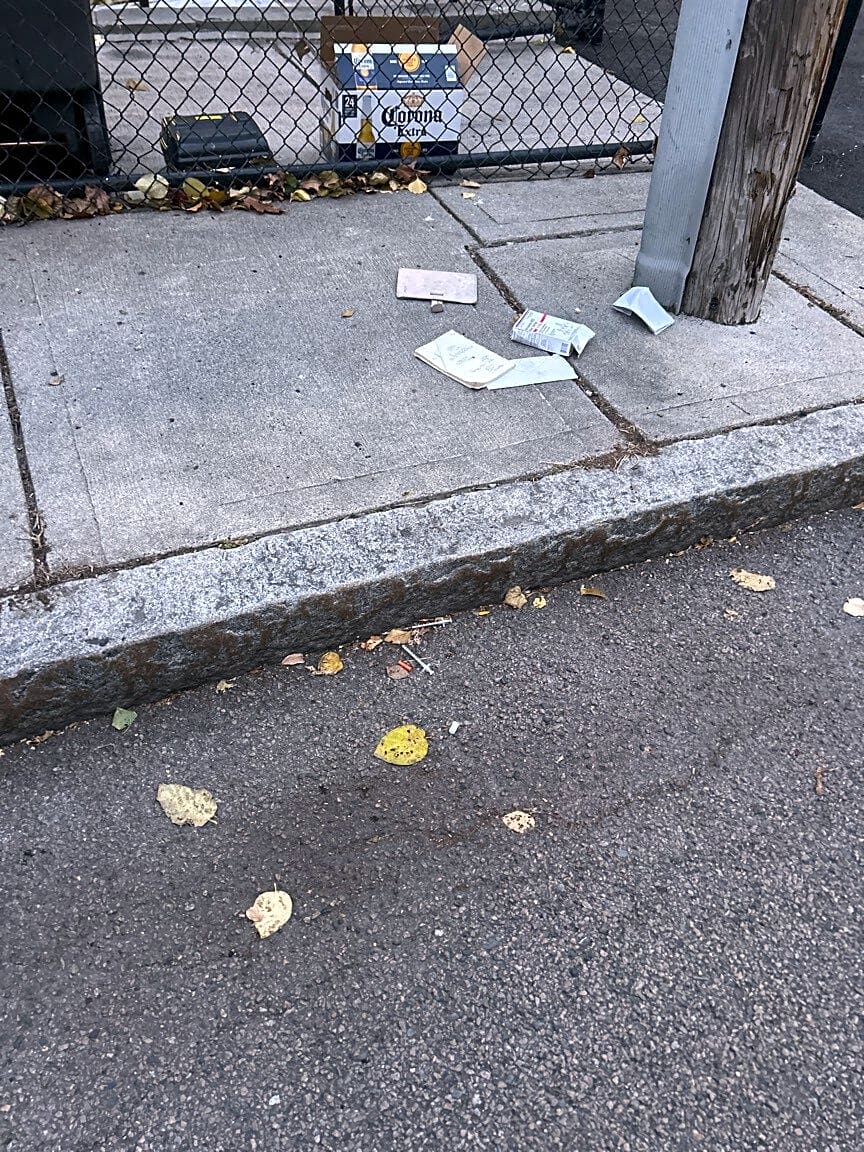 Image submitted with report