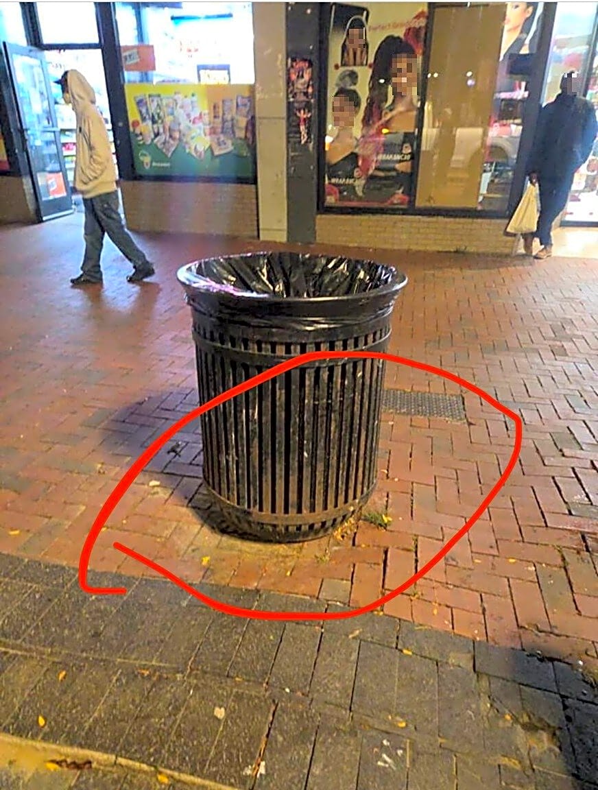 Image submitted with report