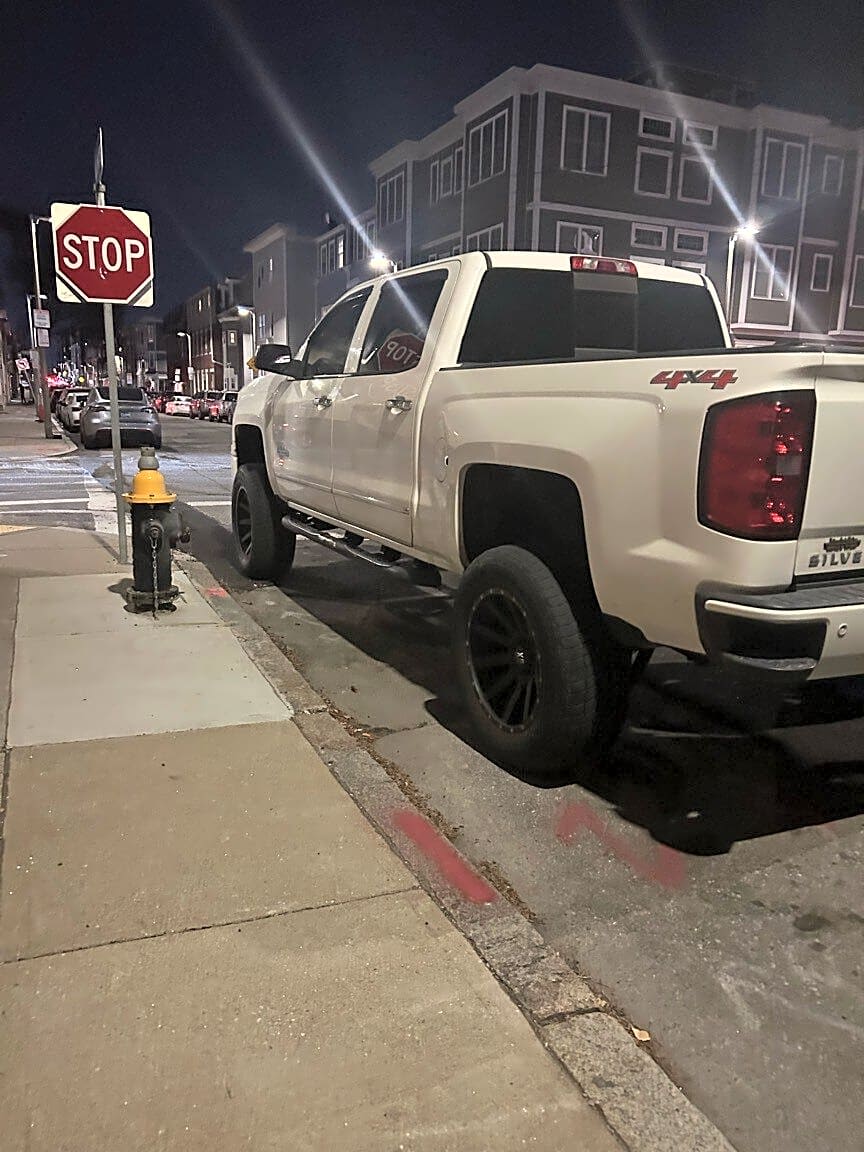 Image submitted with report