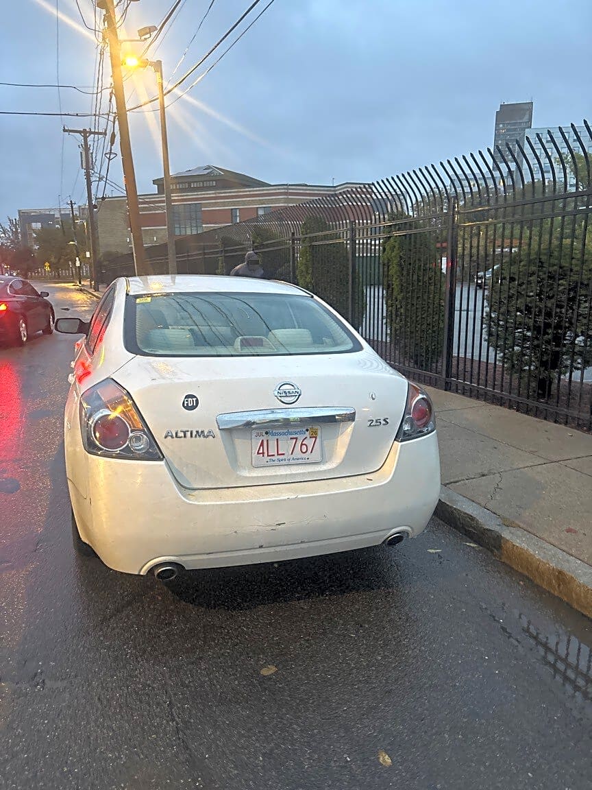 Image submitted with report